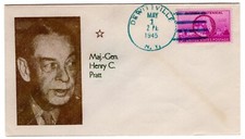 Linto WWII Patriotic - Maj. General Henry C. Pratt May Day 1945