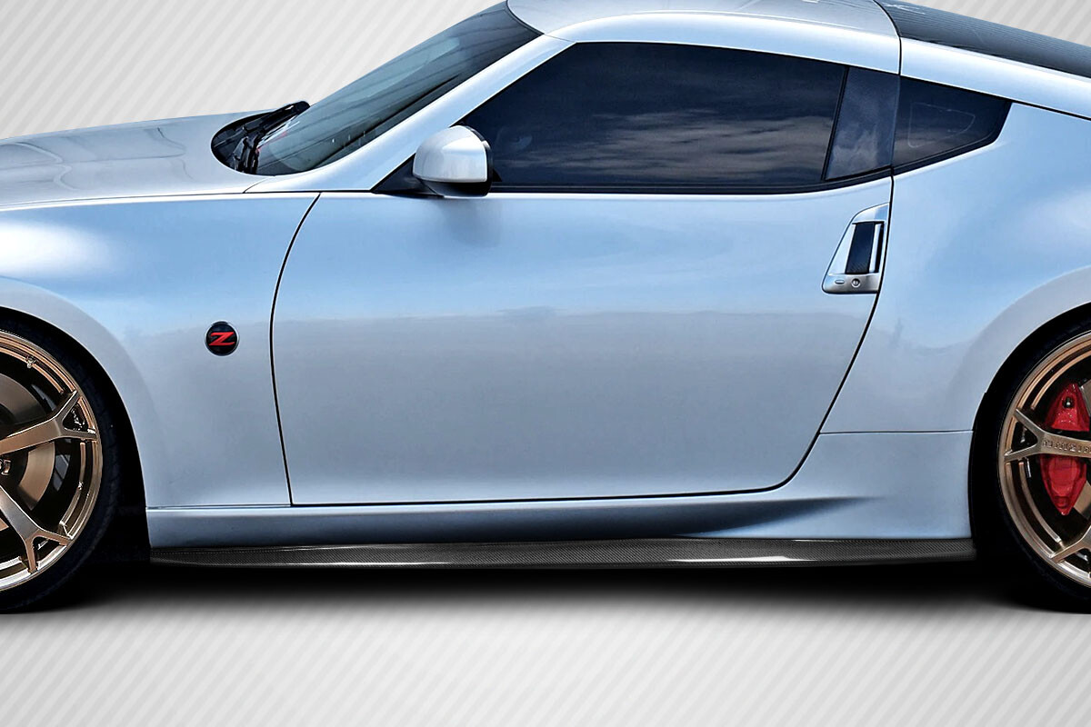 09-20 Fits Nissan 370Z TurboT Carbon Fiber Creations Side Skirts