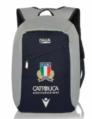 1672/35 MACRON FIR ZAINO FEDERAZIONE ITALIANA RUGBY ITALIA ALLENAMENTO 58100144