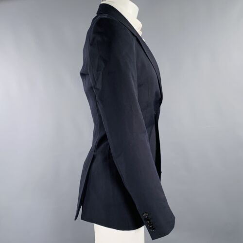 Abrigo Deportivo De Lana Virgen De Mohair Negro BURBERRY PRORSUM Talla 36 - Imagen 3 de 10