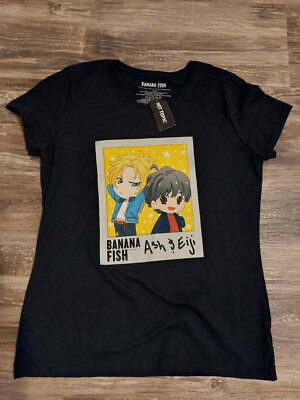 NWT Hot Topic Banana Fish Ash \u0026 Eiji T 
