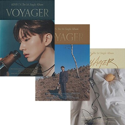 MONSTA X KIHYUN [VOYAGER] Album 3 Ver SET 3CD+3 Photo Book+3 Card+3 Book Mark