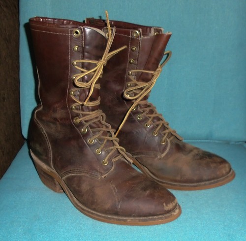 CHIPPEWA x JUSTIN Packer Boots Vintage 