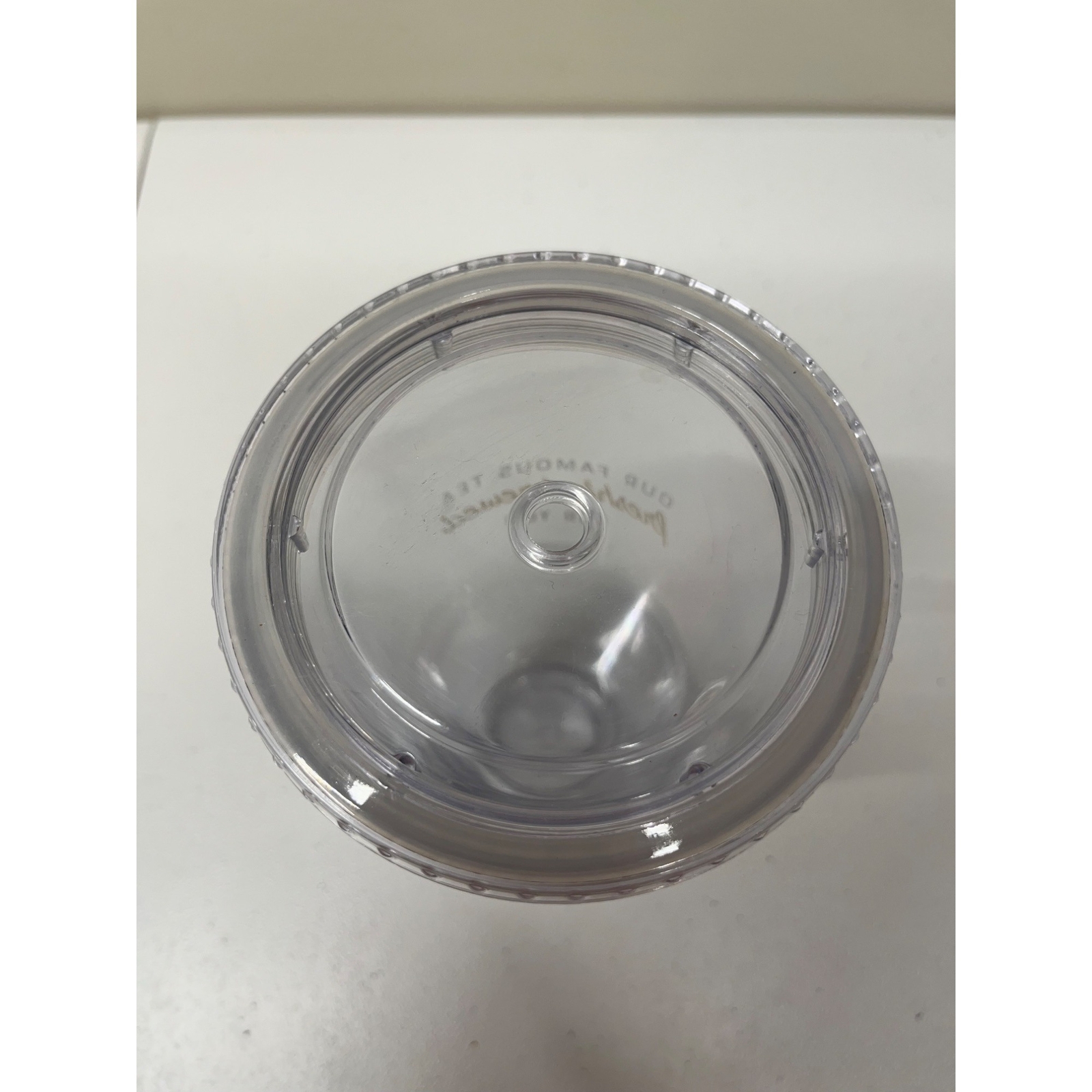 McAlister’s Deli Tea Tumbler Travel Reusable Cup 32oz NO STRAW Drink