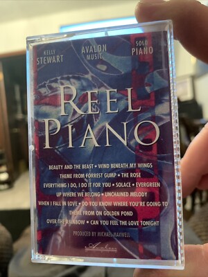 REEL PIANO - KELLY STEWART - Audio Cassette - Super Fast Shipping - Buy Here Wow