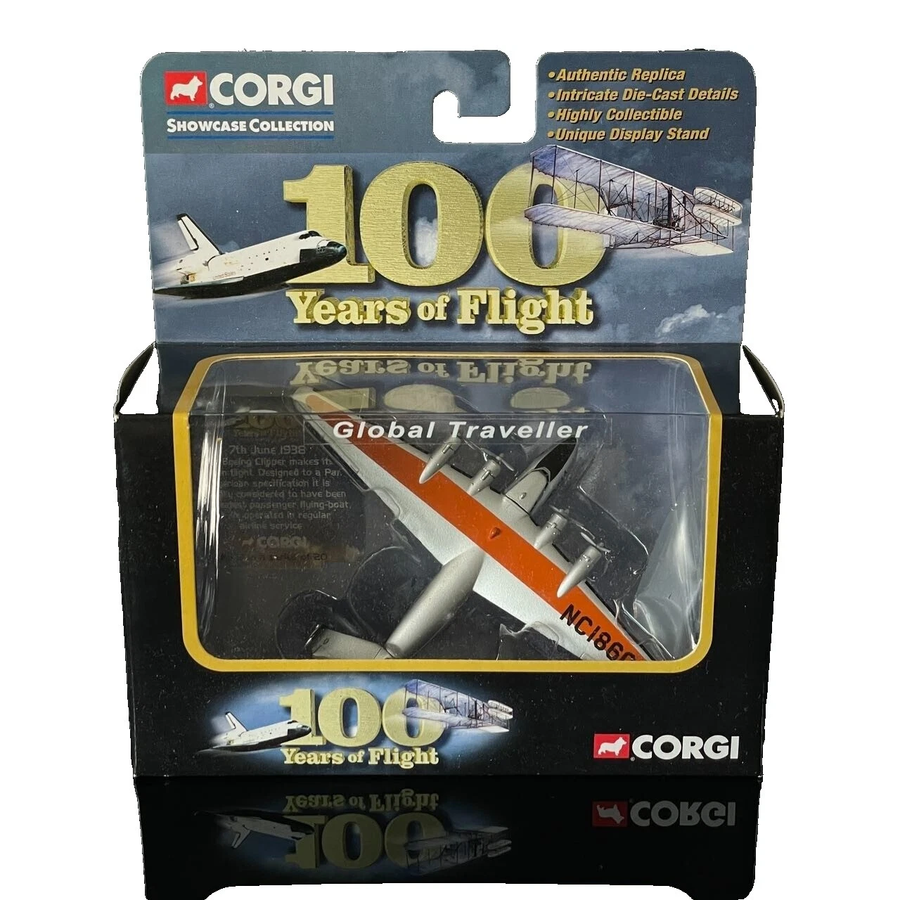 Corgi Boeing Военный Литой Игрушка Самолеты