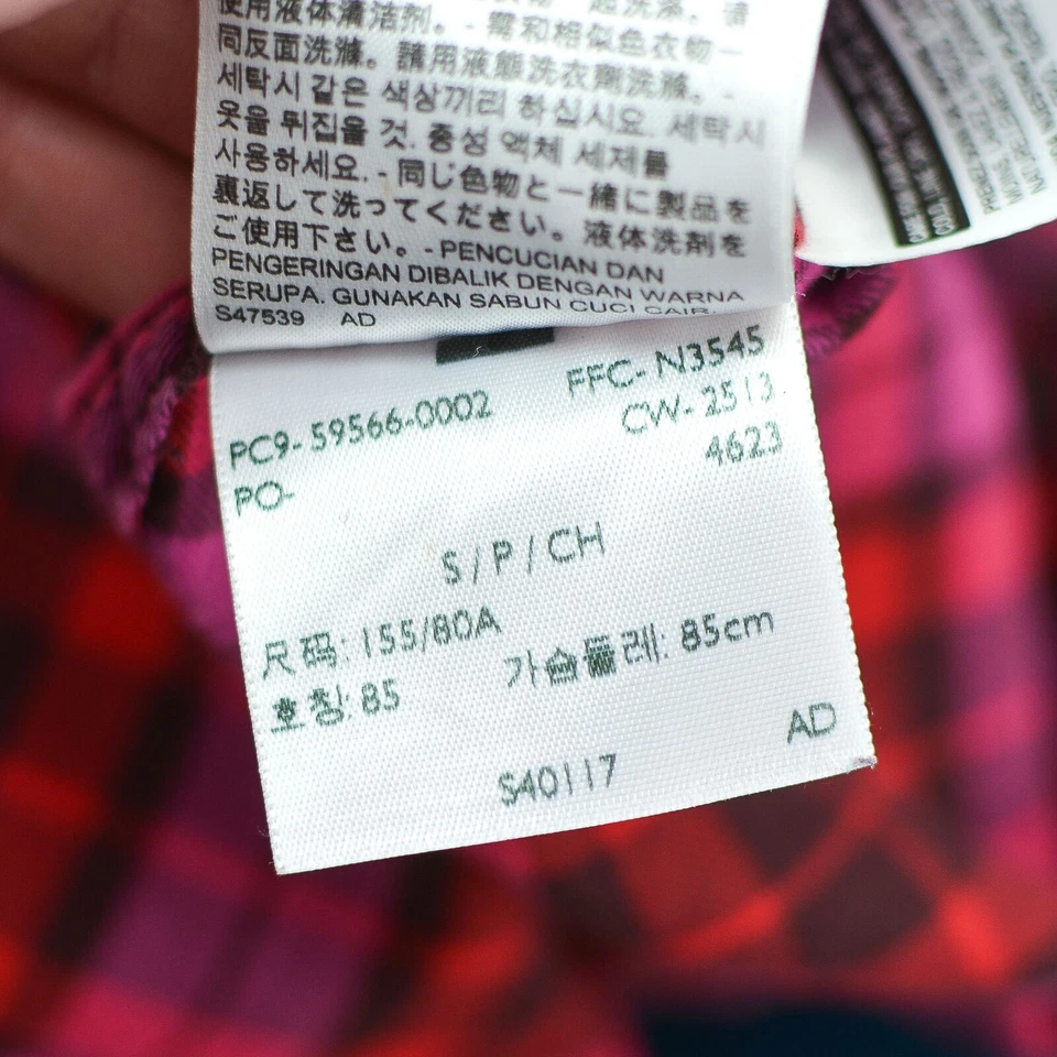 Levi's Women's Two-Pocket Shirt Long Sleeve Twill Plaid Button Up Top Size s - Image 4 of 4