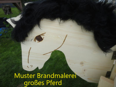 Holzpferd Voltigierpferd Holzpony Pferd Pony Zum Selbst