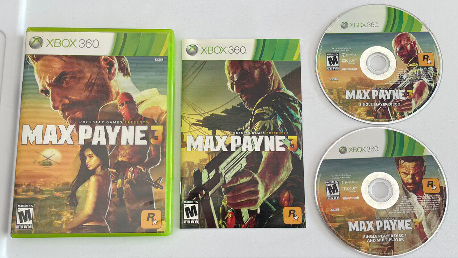 Versão Xbox 360 de Max Payne 3 vem em dois DVDs