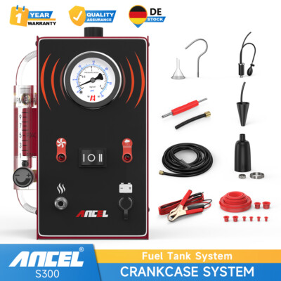 ANCEL S300 Profi kfz Diagnosegerät Rauch Maschine EAVP Rohrsysteme Lecksucher DE