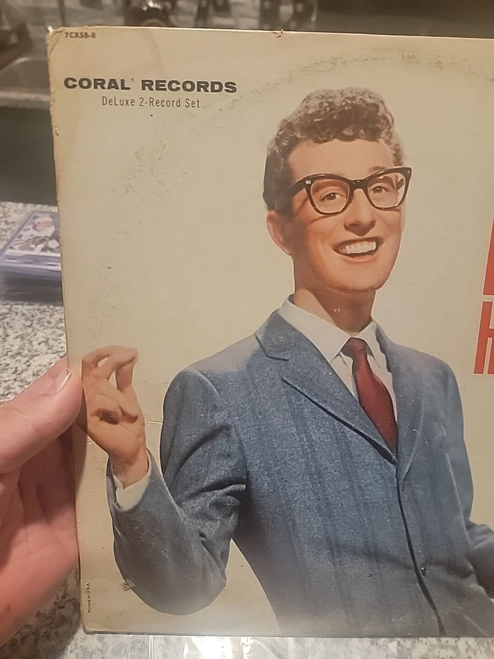 The Best Of BUDDY HOLLY Vinyl Record Album 2 X LP Gatefold Cover Crickets - Image 2 of 4