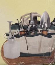 Small 7 Piece Indoor Garden Tool Set For House Plants Mini Tools Spray Bottle