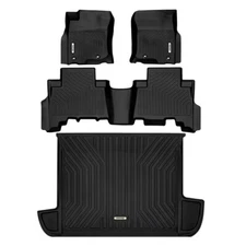 OEDRO Floor Mats & Rear Cargo Liner for 2013-2024 Toyota 4Runner TPE All-Weather