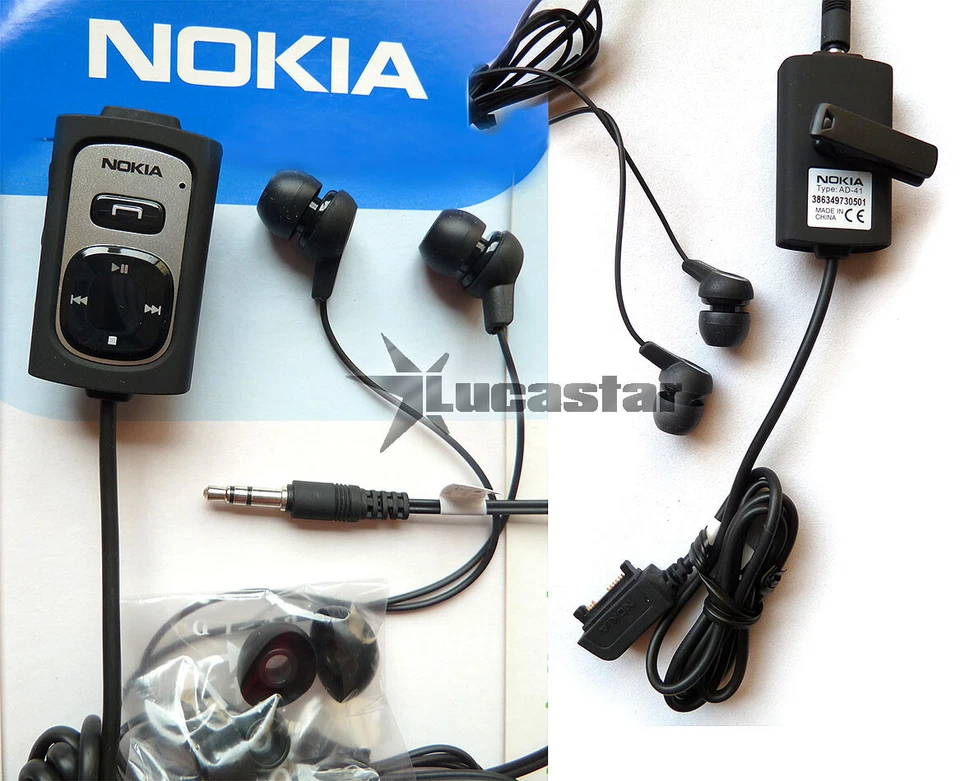 Casque casque stéréo mains libres NOKIA Original HS-20 - Photo 1/1