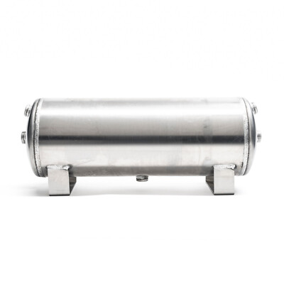 5 GALLON ALUMINUM 4 1/2'' PORTS 1 1/4'' PORT AIR RIDE SUSPENSION TANK HORN BAG ROD