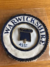 Warwickshire Craft Provincial Assistant Grand Registrar Apron Badge (undress)