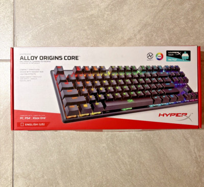 HyperX - Alloy Origins Core TKL Wired Mechanical Tactile Aqua Switch Gaming
