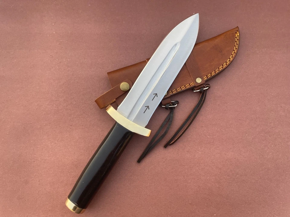 Anime Vinland Saga Thorfinn Dagger Knife Gift, High Carbon Steel Camping Knife - Image 2 of 4