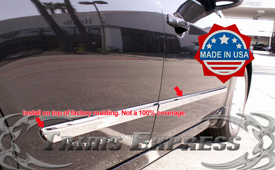 fit20072012 Nissan Altima Body Side Molding Trim Overlay Cover 4Pc 1