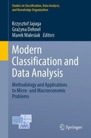 Modern Classification And Data Analysis Krzysztof Jajuga (U. A.) Taschenbuch Xv