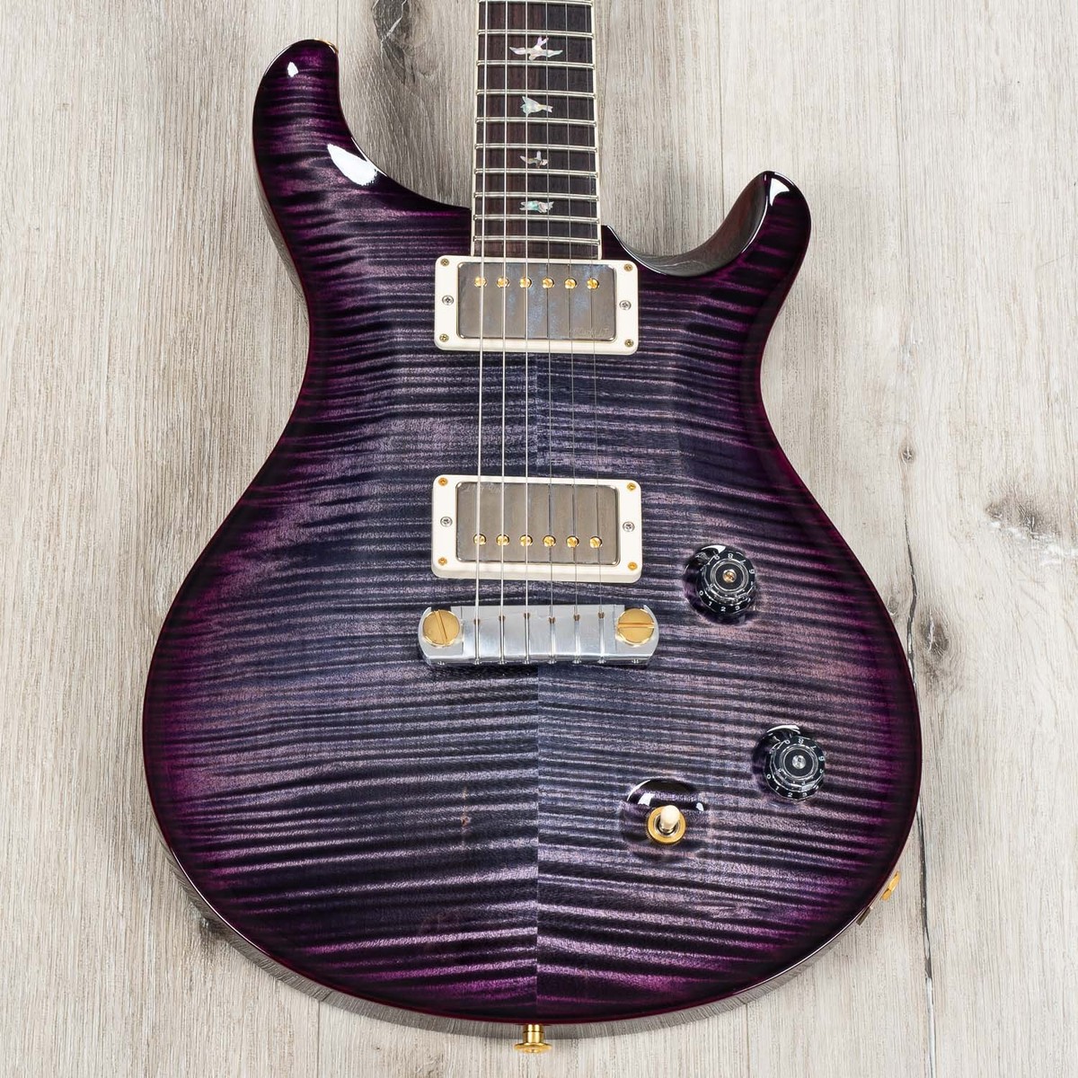 PRS Paul Reed Smith McCarty 10-Top Guitar, Charcoal Violet Wrap