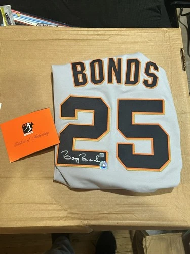 Barry Bonds Signed Autographed Francisco Giants Jersey MLB AUTHENTIC JERSEY 🔥