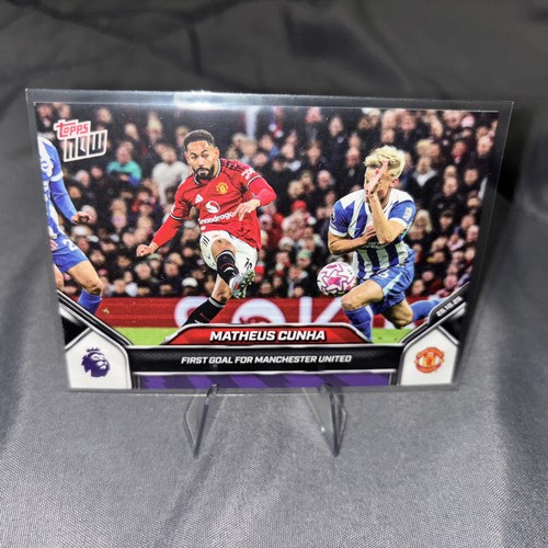 Matheus Cunha - 2025-26 Premier League Topps NOW® - Card 40 - PR: 611