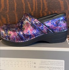 Dansko XP Patent Swirl Womens 37 New with box...