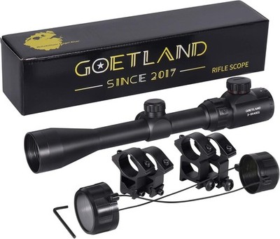 Goetland Zielfernrohr 3-9x40 EG Luftgewehr Rot Faden