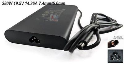 280W 7.4*5mm Adapter Power Charger for Dell Alienware Area-51m M15 R5 M15 R4