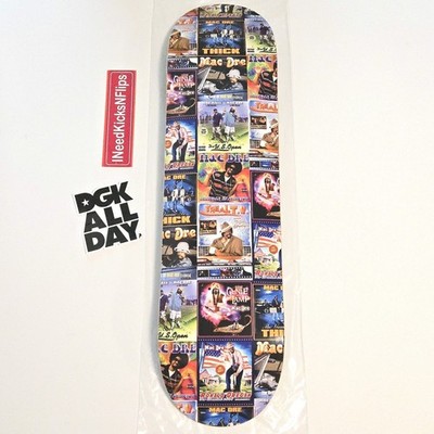 Huf x Mac Dre Skateboard Deck 8.25 - Album Art BAY AREA RAPPER + DGK Sticker  