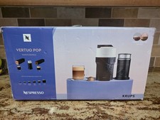 Image of Nespresso Vertuo Pop Automatic Pod coffee machine for Coconut White