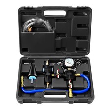JIFETOR Cooling System Vacuum Purge Radiator Coolant Refill Tool Kit, Universal