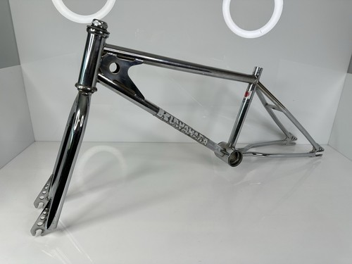 Cadre BMX Kuwahara Vintage – 20 Pouces – Blanc – Old School – Occasion