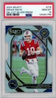 2024 Panini Select - Drake Maye RC #218 Silver Prizm Die-Cut Club Level PSA 10