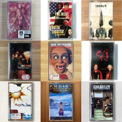 NSYNC, Ghetto Supastar, Enigma, Ian McNabb, P.M. Dawn / Cassette Tape (Set 10)