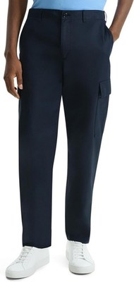 THEORY Pants Mens Size 32 Navy Cargo Drawstring Trouser CURTIS Hanson Twill $245