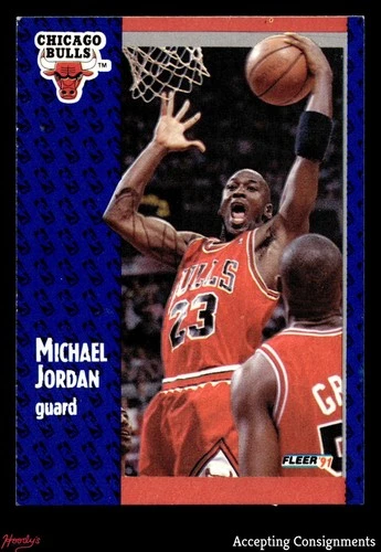 1991-92 Fleer #29 Michael Jordan BULLS HOF