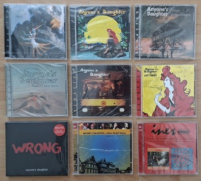 ANYONE'S DAUGHTER Adonis Moria Piktors Verwandlungen KONVOLUT 9 Alben 12 CDs TOP