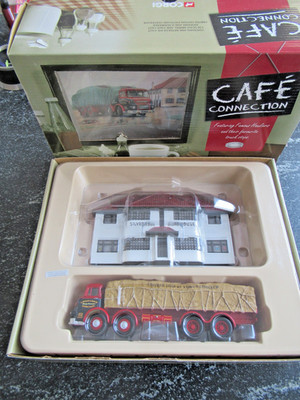 Modellautos 1:50 Corgi Cafe Connection Diorama Art Nr CC11601