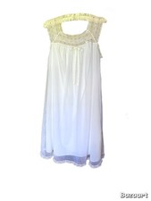 Vintage Nylon Babydoll Nightgown - Made In USA