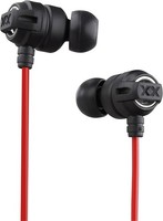 Universal In Ear Headphones Earphones Wired 3.5mm Audio Jack MP3 Music - BLACK