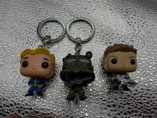 Funko Pocket Pop Llavero Fallout - Vault Boy & Power Armor - Gear Of War JD Fenix