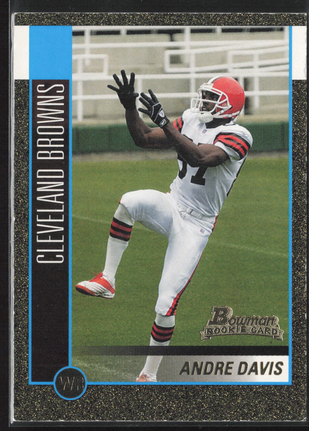 2002 Bowman #120 Andre Davis Gold #/50