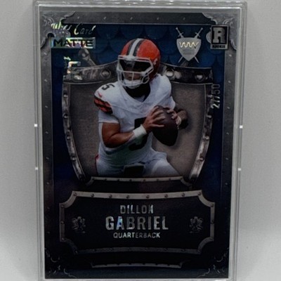 Wild Card 2025 Matte Weekend Warrior Dillon Gabriel Rookie Serial #WW-N-DG 27/50