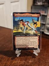 MTG - NM - Spinneret and Spiderling (Extended Art) Marvel's Spider-Man Regular