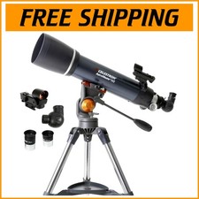 Celestron AstroMaster 102AZ Telescope - 102mm Fully-Coated Refractor, Easy Setup