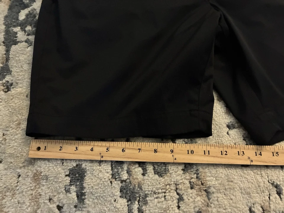 Shorts masculino ajuste sob medida RLX preto tamanho 42 - Imagem 2 de 4