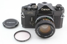  Opt Mint Canon F-1 Late Model Film Camera w/ FD 50mm F1.4 SSC Lens From JAPAN