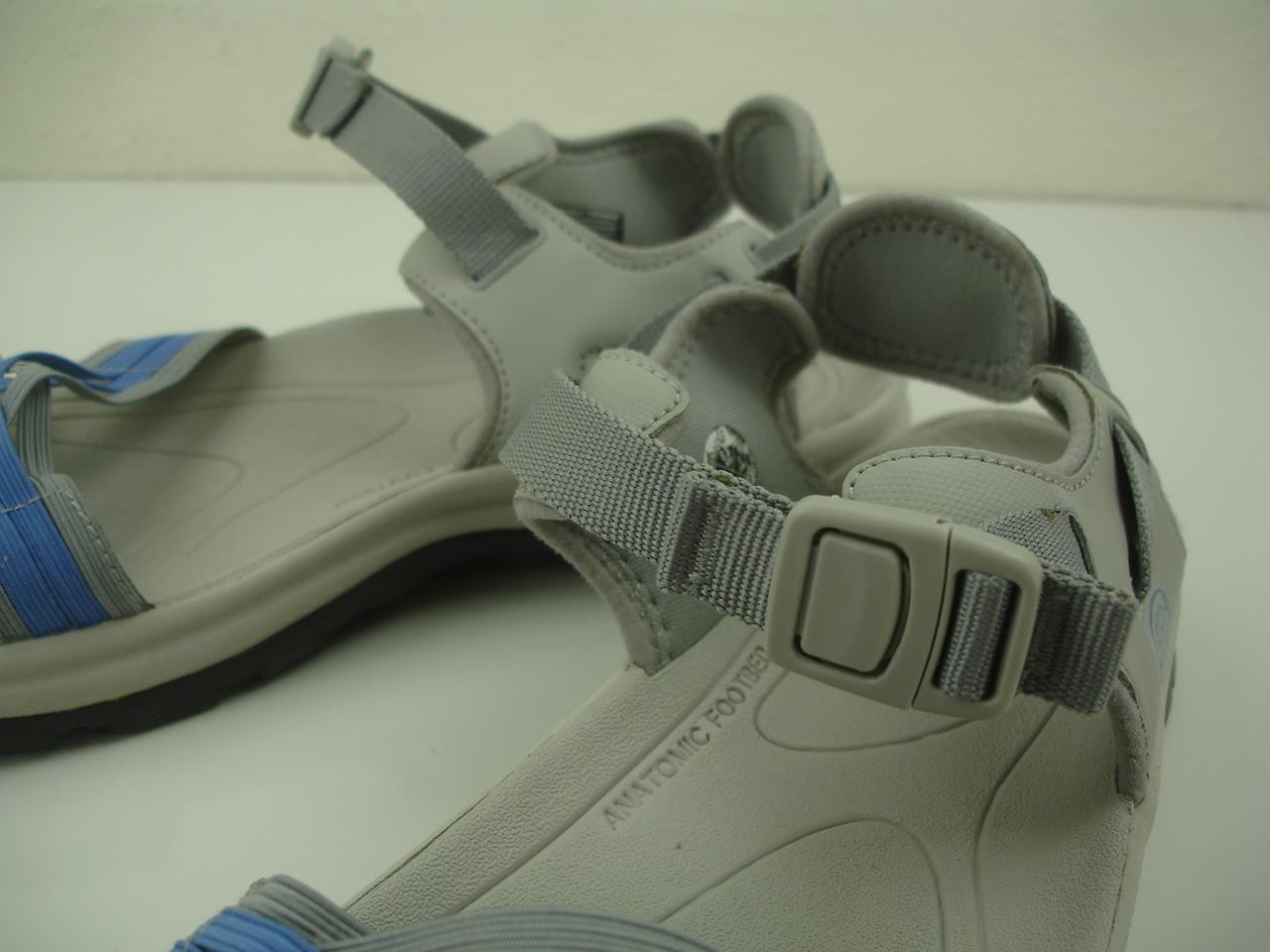 Sandali donna 8 5 M KEEN Terradora II grigio ortensia plantare anatomico elasticizzato